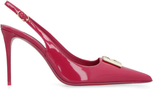 Slingback in pelle-1